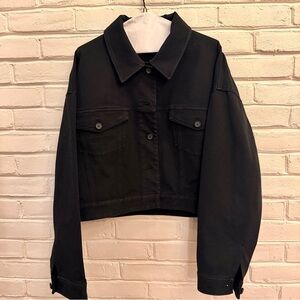 MM Lafleur Black Jean Jacket